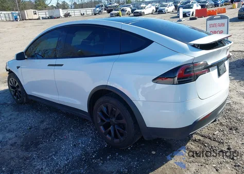 2023 Tesla Model X Dual Motor All-Wheel Drive/Standard Range из США, поврежденный, VIN 7SAXCDE58PF368989